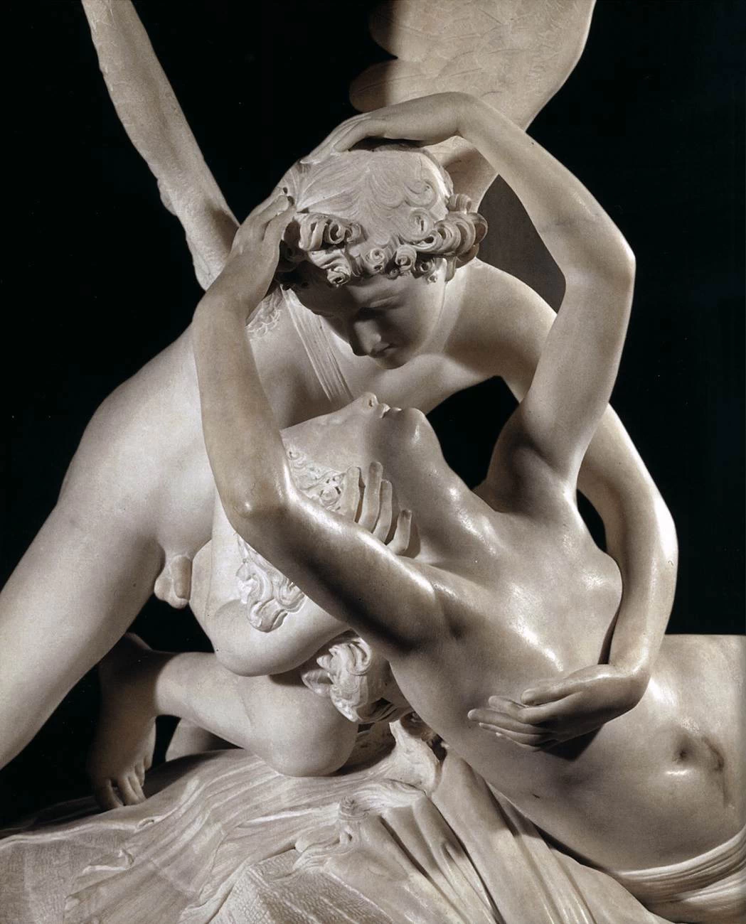 Amore e Psiche - Musée du Louvre, Parigi, dettaglio